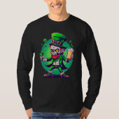 Zombie Leprechaun Irish St Paddy's Beer  3 Tシャツ (正面)