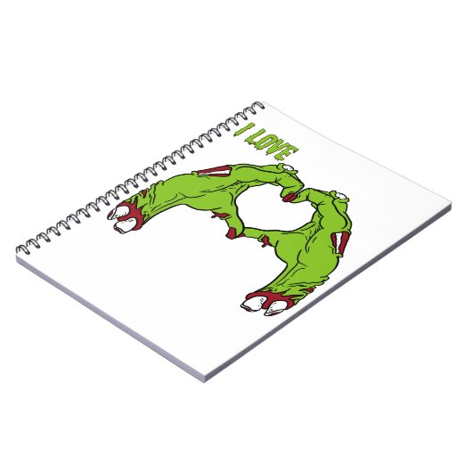 Zombie Love ノートブック (左側)