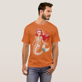 Zombie Mermaid Halloween Costume Spooky Trick Or T Tシャツ (正面フル)