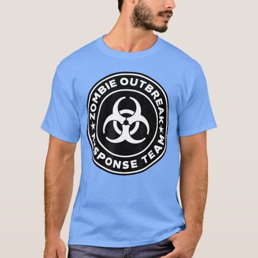 Zombie Outbreak Response Apocalypse gift Tシャツ (正面)