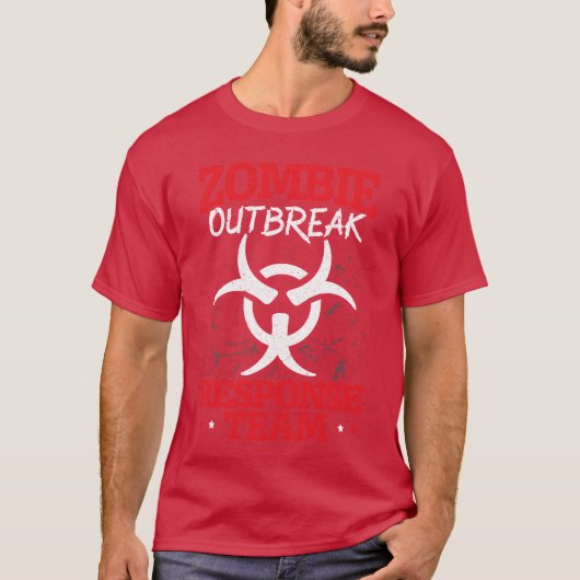 Zombie Outbreak Responseeamrick Orreat friend Tシャツ (正面)