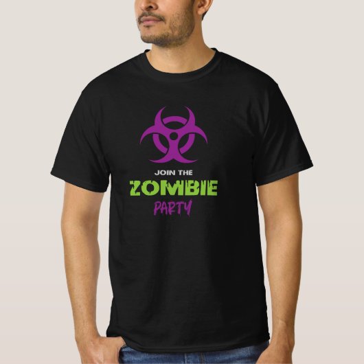 Zombie Party Apocalypse Undead Tシャツ (正面)