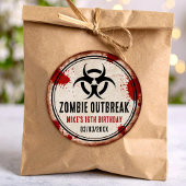 Zombie Party rusty ラウンドシール