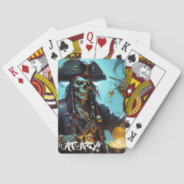 Zombie Pirate Classic Playing Cards トランプ
