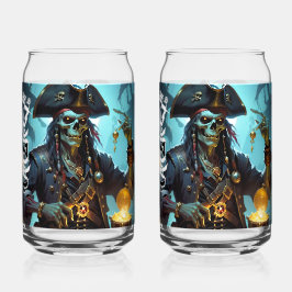 Zombie Pirate Drinkware Set ガラス缶