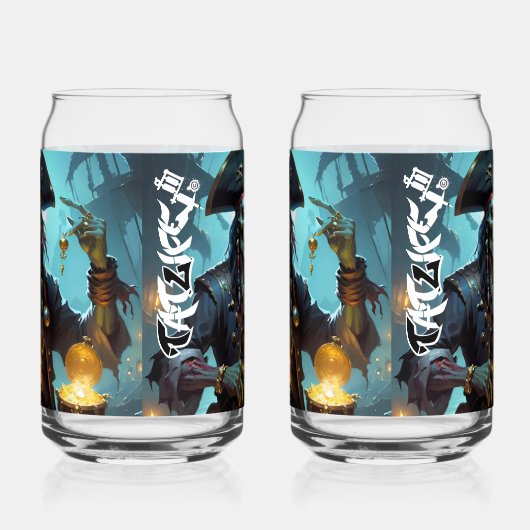 Zombie Pirate Drinkware Set ガラス缶 (右)
