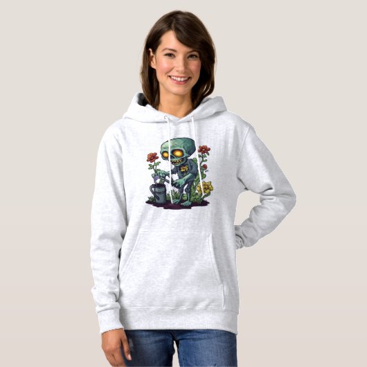 Zombie Plant Parent パーカ (正面フル)