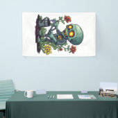 Zombie Plant Parent 横断幕 (トレードショー)