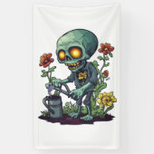 Zombie Plant Parent 横断幕 (縦)