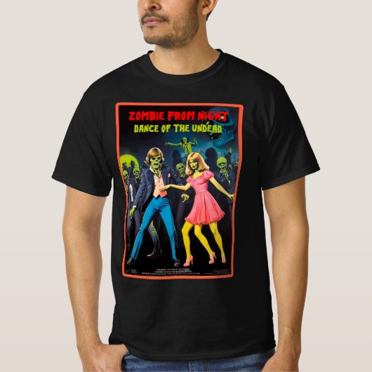 Zombie prom night: dance of the undead tシャツ (正面)