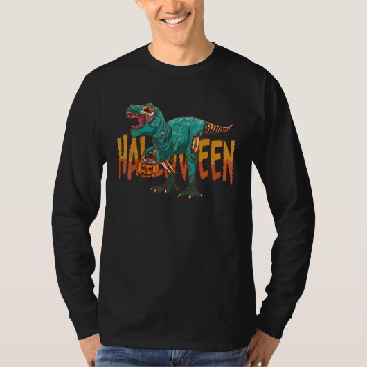Zombie Rex Halloween Costume Men Women Kids Rex Tシャツ (正面)