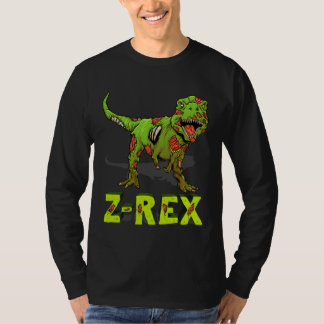 Zombie Rex Zombiesaurus Z Rex Halloween Costume Bo Tシャツ