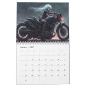 Zombie Rider Art Calendar カレンダー (1月 2027)