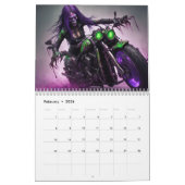 Zombie Rider Art Calendar カレンダー (2月 2026)