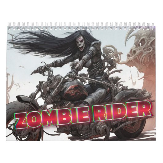 Zombie Rider Art Calendar カレンダー (カバー)