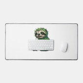 Zombie Sloth Halloween Zombie Sloth Zombie Lover C デスクマット (キーボード&マウス)