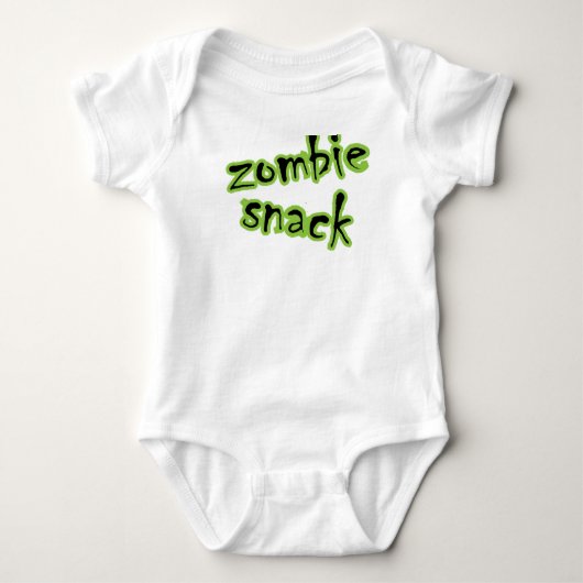 zombie_snack ベビーボディスーツ (正面)