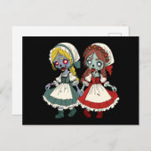 Zombie Snow-White and Rose-Red ポストカード (正面/裏面)