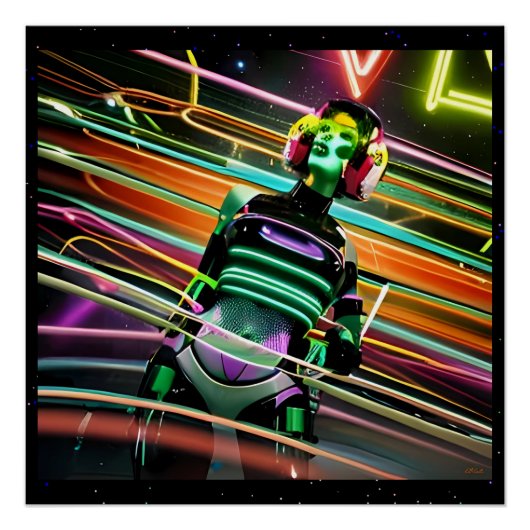 Zombie Space Disco ポスター (正面)