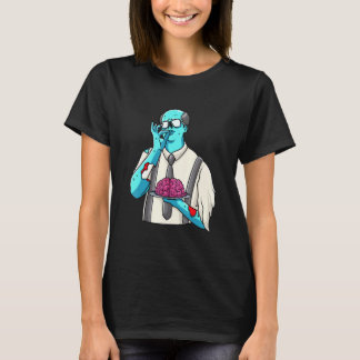 Zombie Teacher Love Brains Halloween Costume Trick Tシャツ