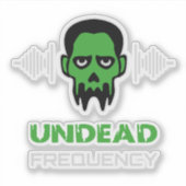 Zombie Techno Rave シール (正面)