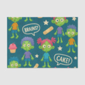 Zombie Tissue Paper Birthday Wrap 薄葉紙 (正面)