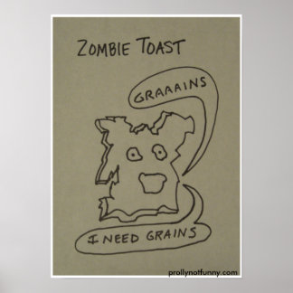Zombie Toast ポスター