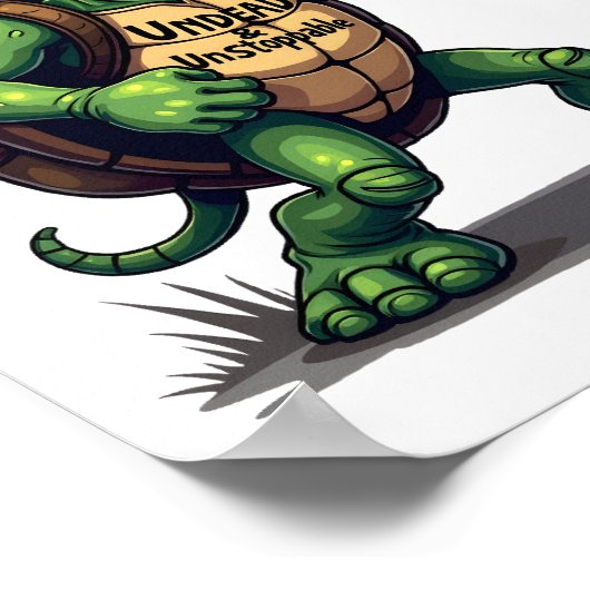 Zombie Turtle ポスター (角)