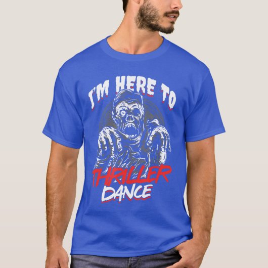 Zombie Undead Halloween Thriller Dance Trick Or Tr Tシャツ (正面)