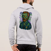 Zombie Van Gogh – Cartoon Comic Parody パーカ (裏面)