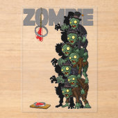 zombies アクリル招待状 (正面)