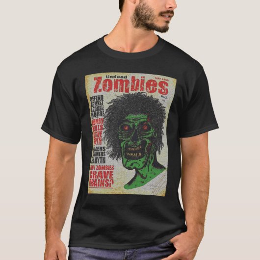 ZOMBIES – マガジン Tシャツ (正面)