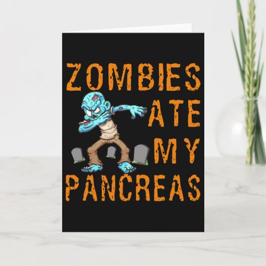 Zombies Ate My Pancreas - Fun Diabetes カード (正面)