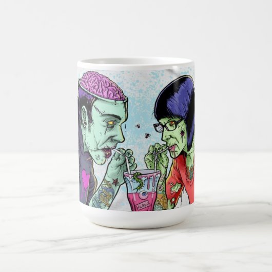 zombies caneca コーヒーマグカップ (中央)