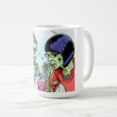 zombies caneca コーヒーマグカップ (正面右)