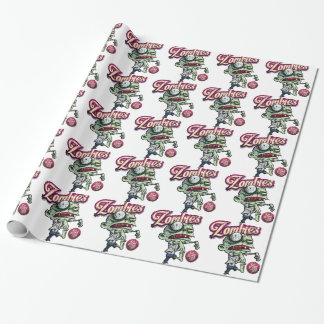 Zombies eat Brains ラッピングペーパー