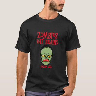 Zombies Eat Brains Tシャツ
