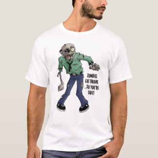 Zombies Eat Brains Tシャツ