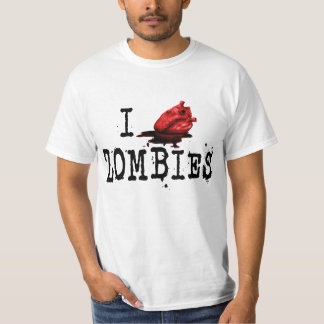 Zombies... i love tシャツ