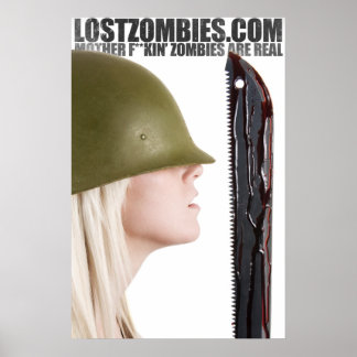 Zombies MFZAR失った Poster by Jesse Bodas ポスター
