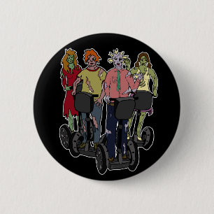 Zombies on Segways 2, button 缶バッジ