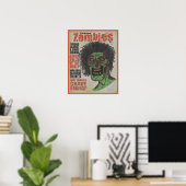 Zombies the Magazine 完全に死んでいな ポスター (ホームオフィス)