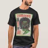 ZOMBIES - The Magazine Green Boarder Tシャツ (正面)