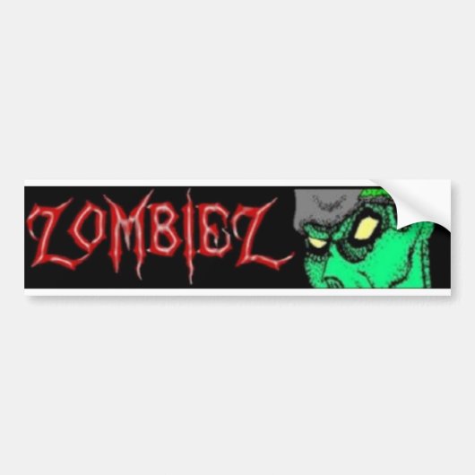 ZombieZのバンパーステッカー バンパーステッカー (正面)