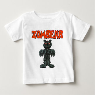 ZombieZ ZOMBEARの乳児のTシャツ ベビーTシャツ