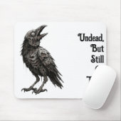 Zombified Crow マウスパッド (マウス)