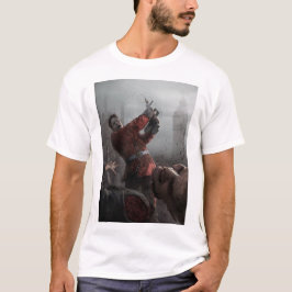 ZombiU ゾンビ ホラーゲーム コンセプトアート クイーンズガード Tシャツ