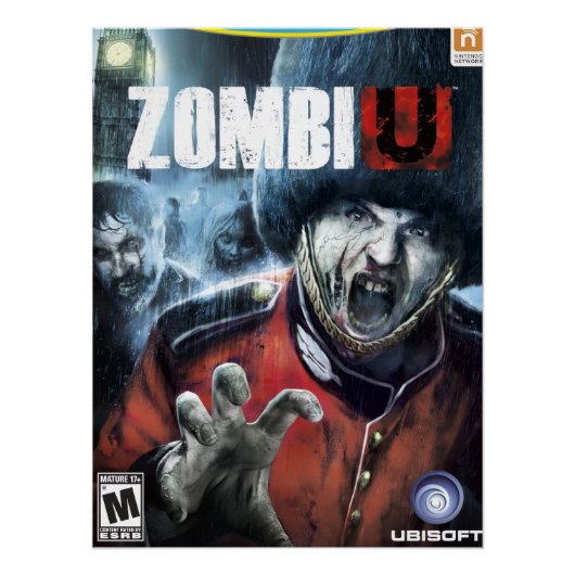 ZombiU Zombi game  ポスター (正面)