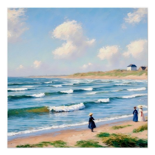 Zomerpicknick aan de Kust ポスター (正面)