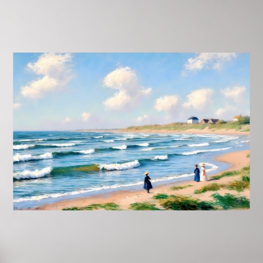 Zomerpicknick aan de Kust ポスター (正面)